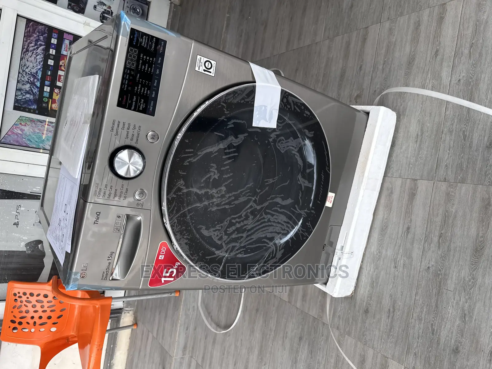 Easy to Operate F0L9DGP2S 15/8kg LG Washing Machine