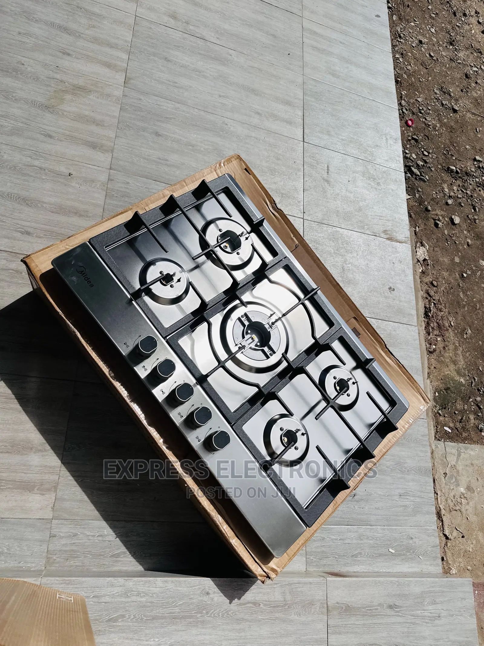 The Current Sleek Midea Cooker Gas Hob 5burner 75g50me