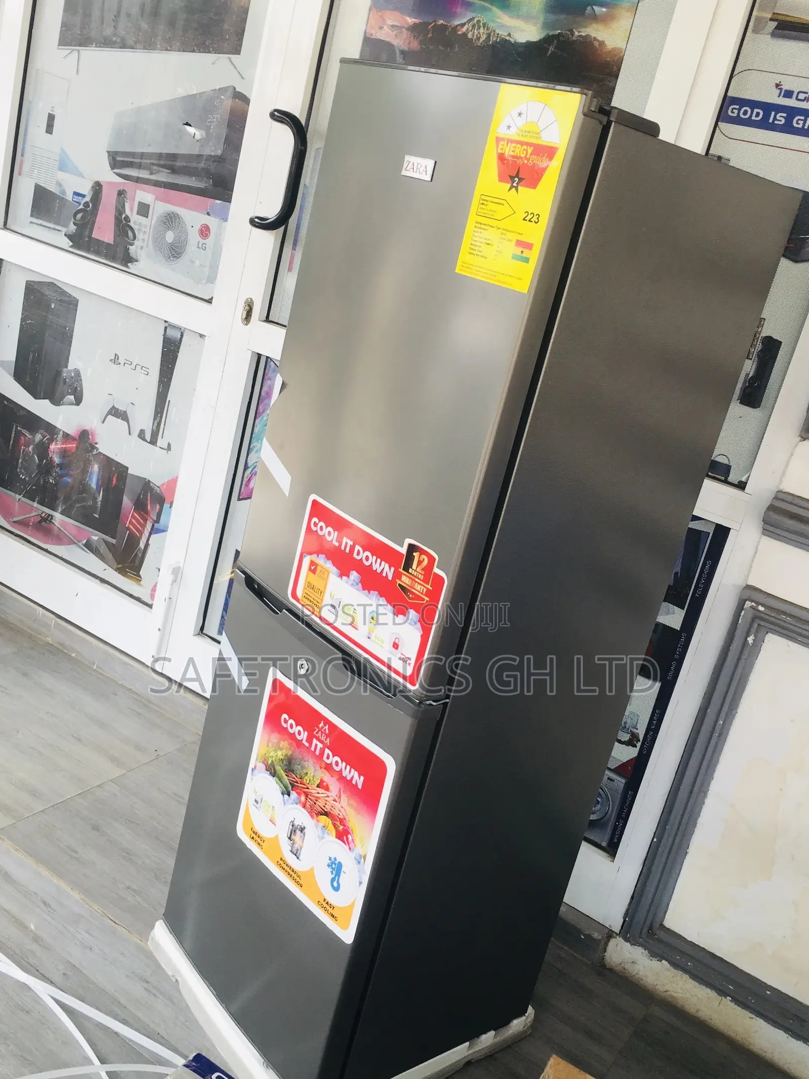 New Zara240bf Bottomfreezer Doubledoor Fridge