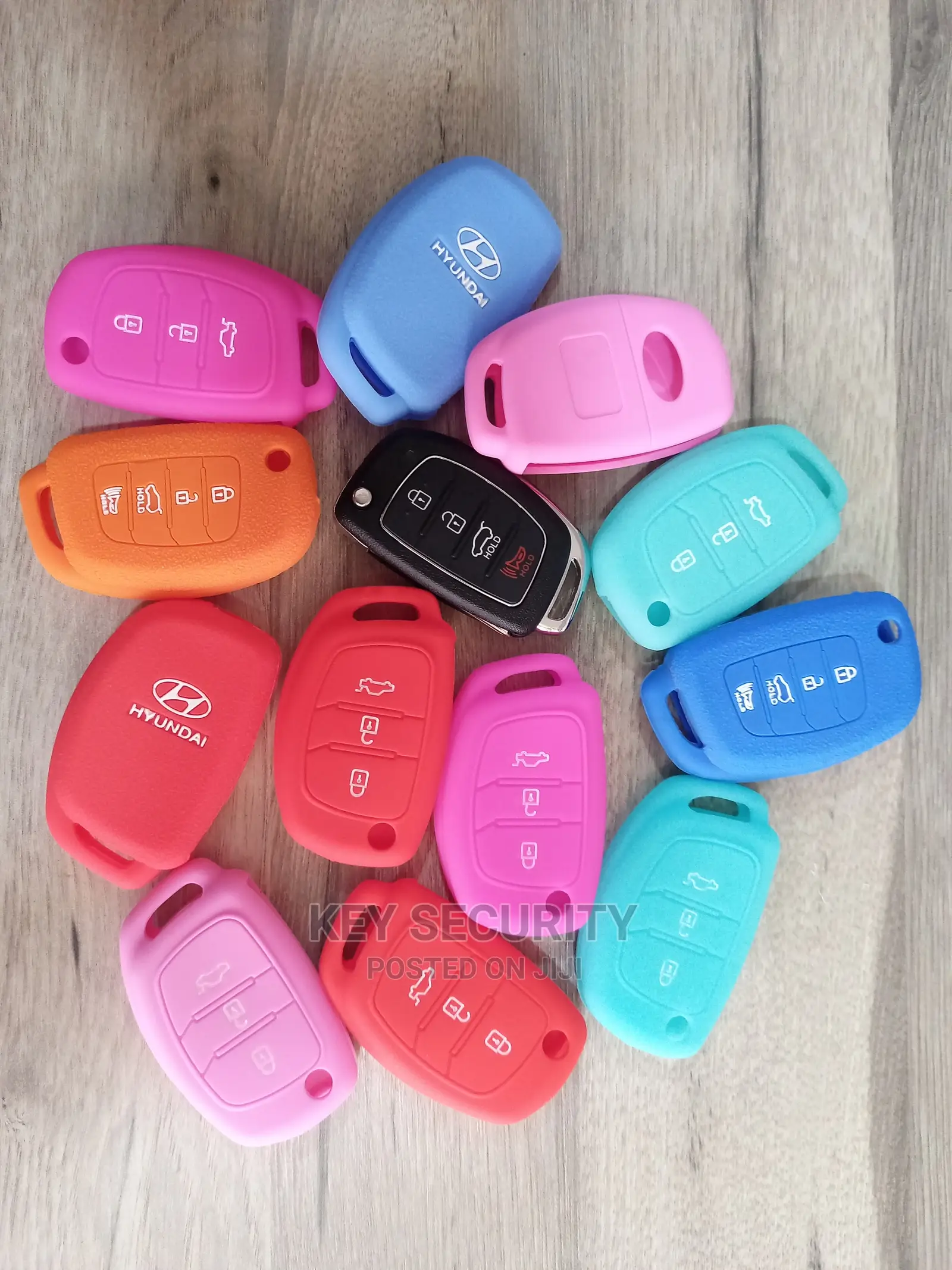 Silicone Case for Hyundai I10 Flip Key