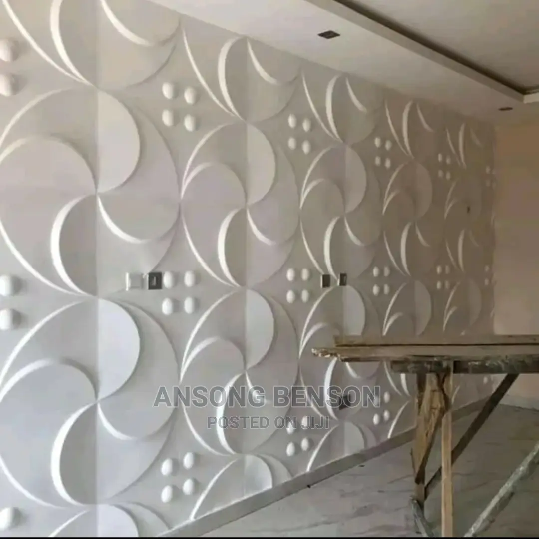 Square 3D PVC Wall Panel Sales And Installation