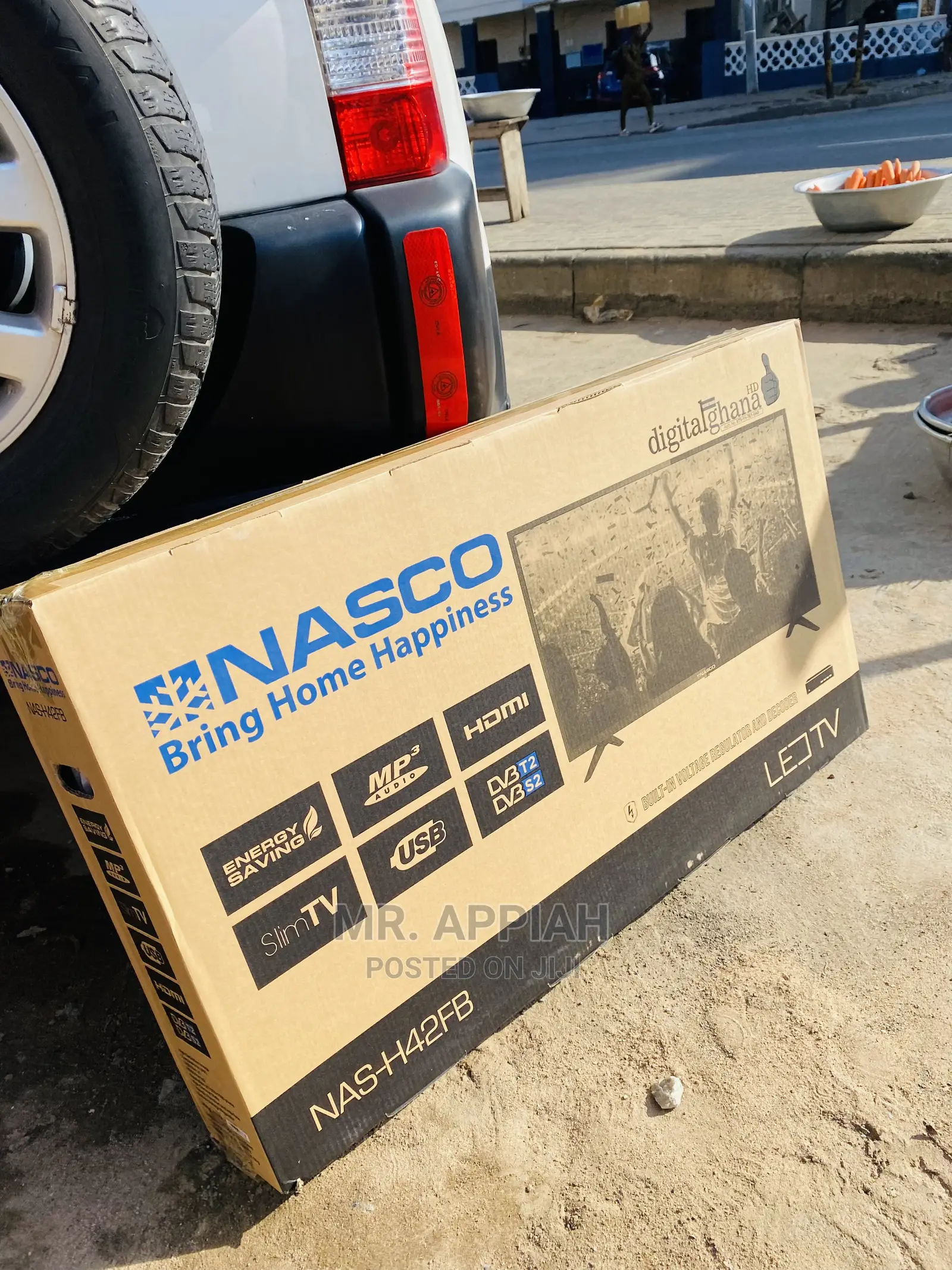 Adorable  Nasco 42” Digital Satelite LED Tv on Sale 