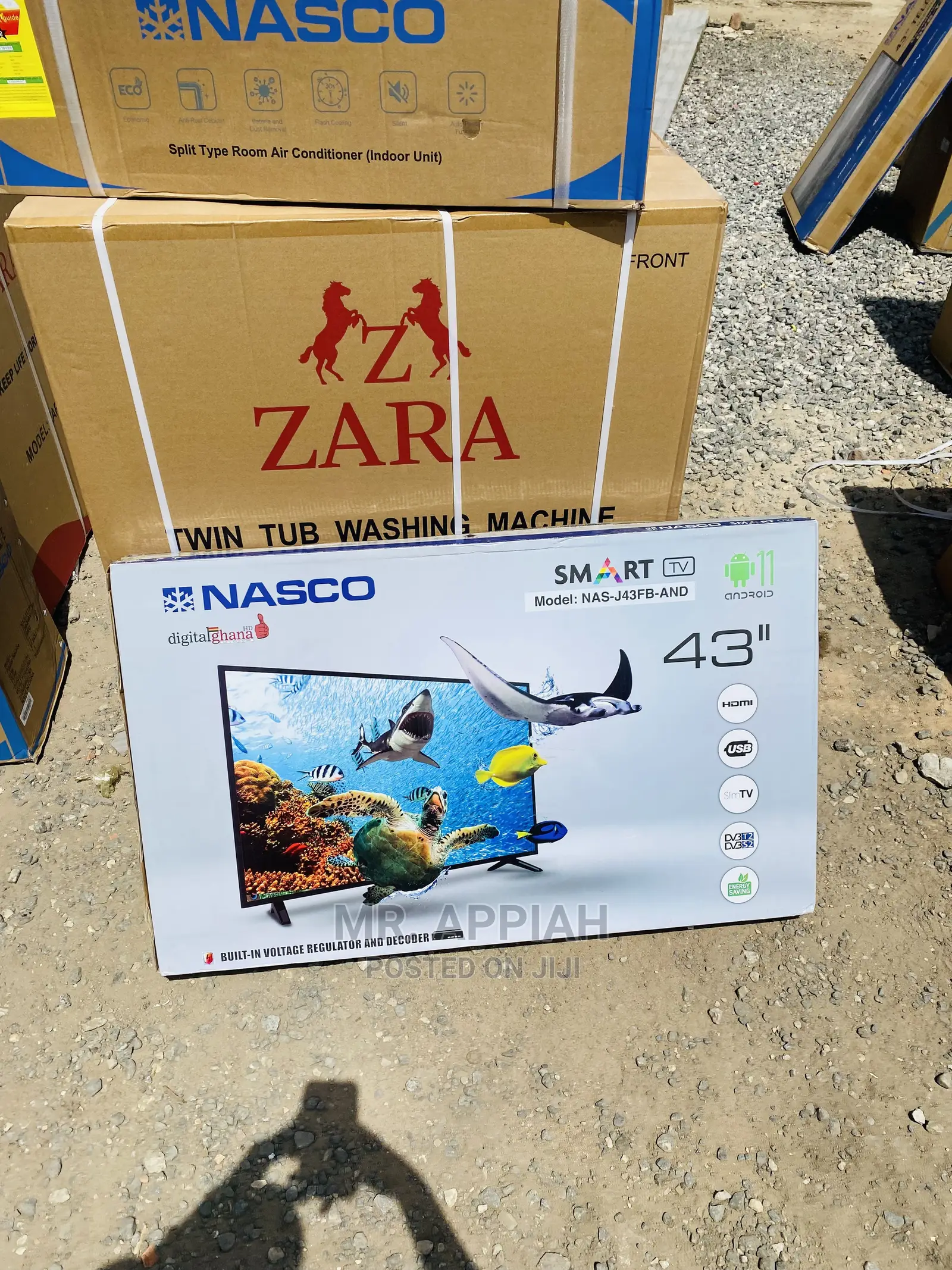 Lovely Nasco Full HD Smart LED Tv on Sale(43”)