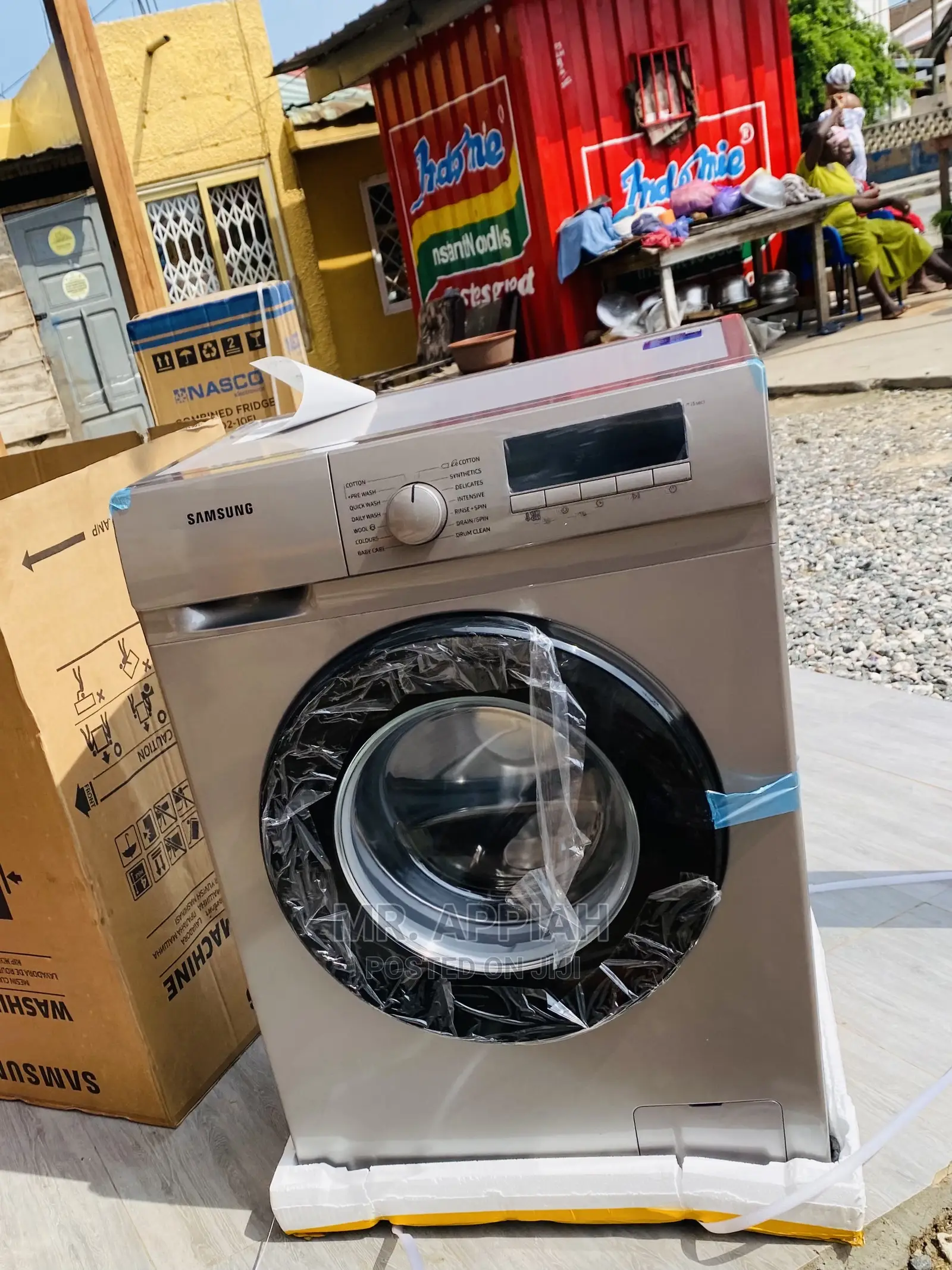 Reduce Manual Labor With Samsung 7kg Washer (Front Load)
