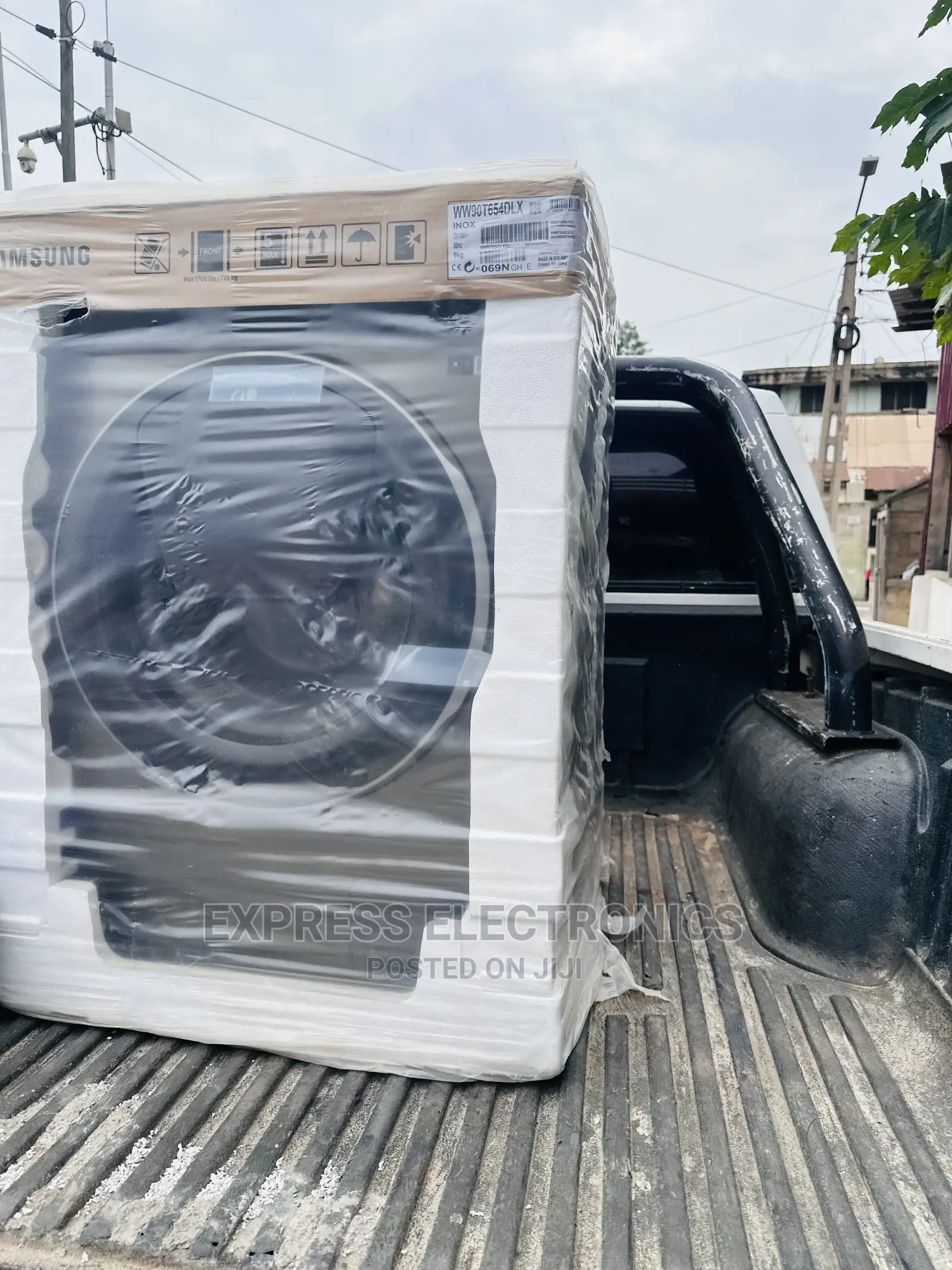 Inverter Smart Samsung Grey Washing Machine Ww90t654dlx 9kg