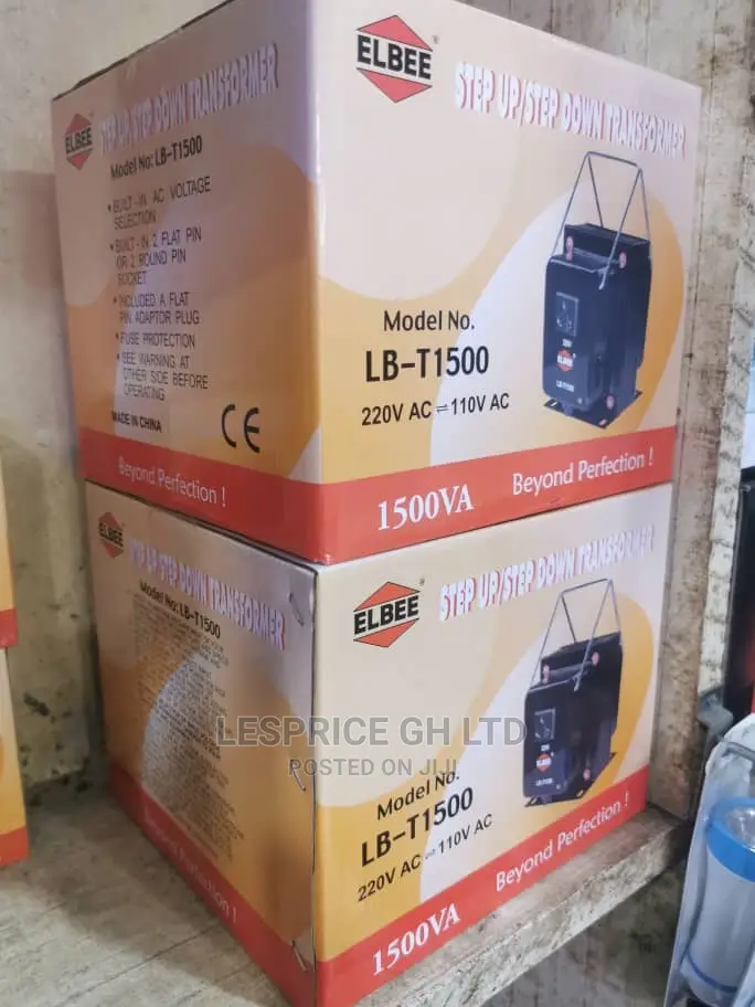 Elbee 1500watt Step Down/Up Well Built Transformer