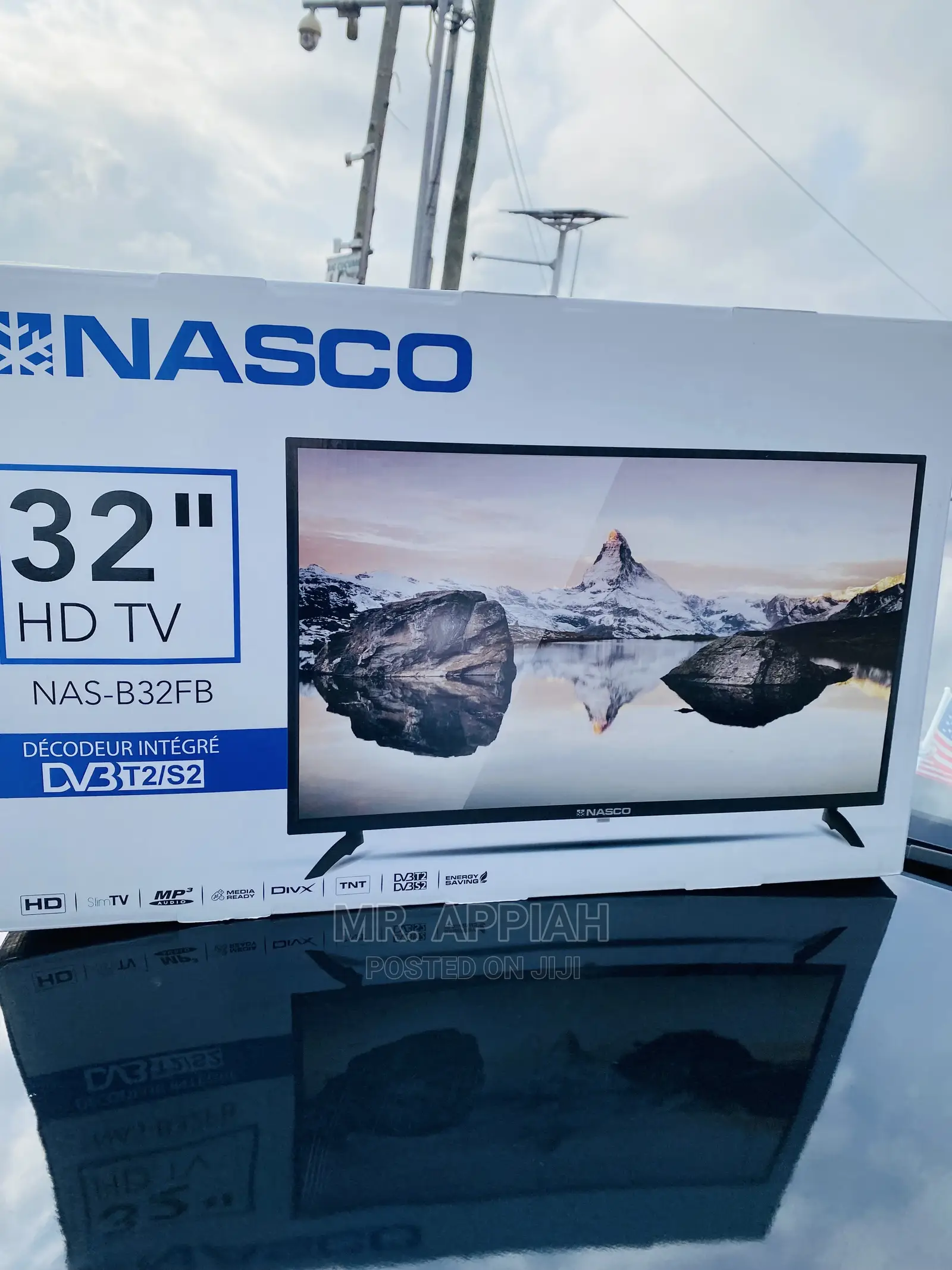 Durable Nasco 32 Inch HD LED Tv