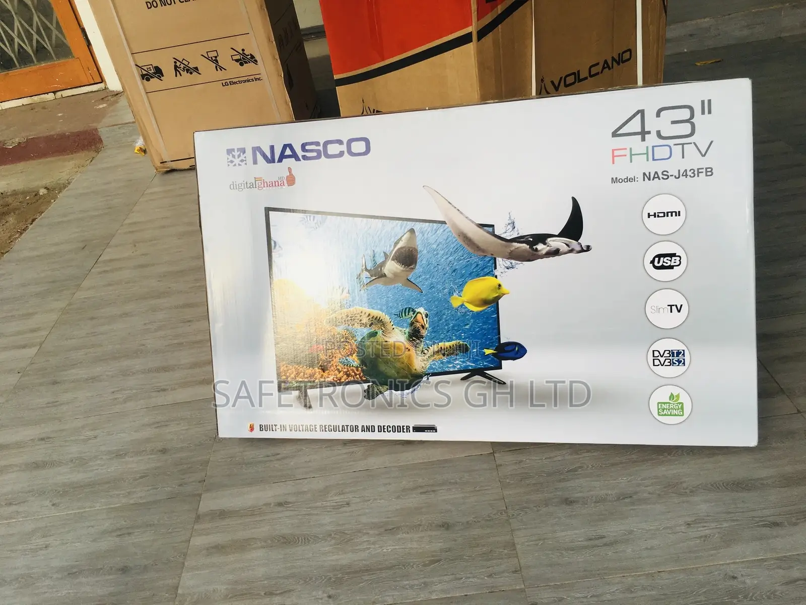 Nasco 43 Inches Reliable LED Glossy Tv