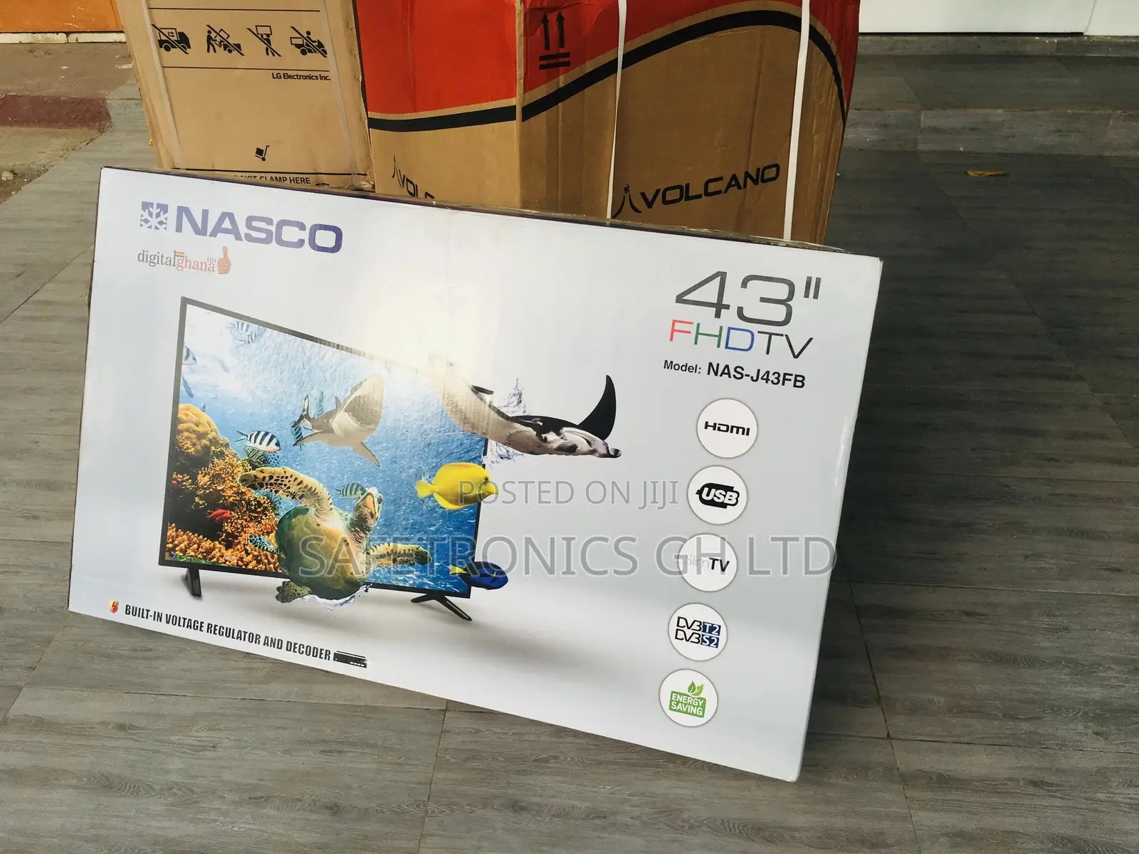 Nasco 43 Inches Reliable LED Glossy Tv