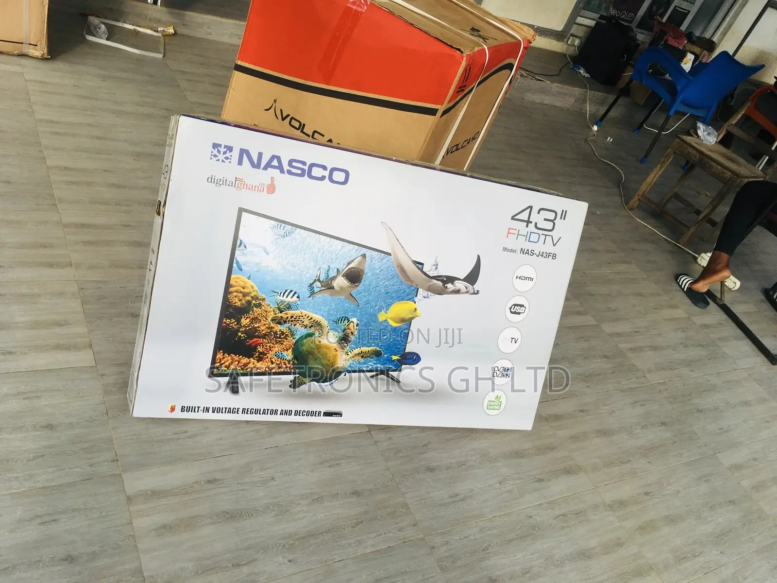 Affordable and Neat Nasco 43 Inches Glossy LED Digital Tv