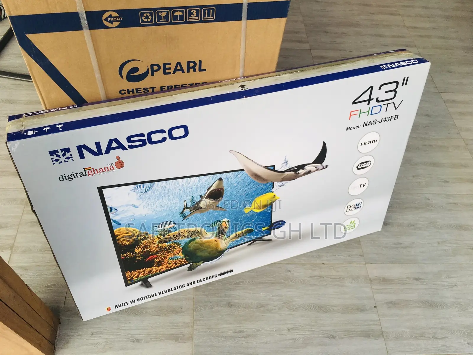 Effective Digital LED 43 Inches Glossy Nasco Tv