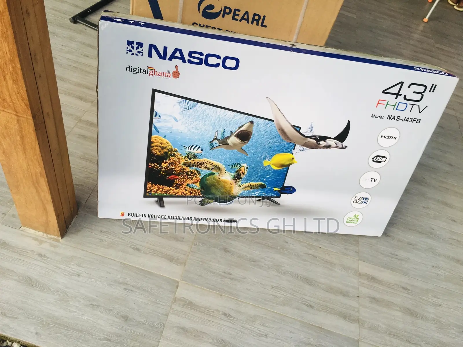 New Satellite 43 Inches Glossy LED Digital Nasco Tv