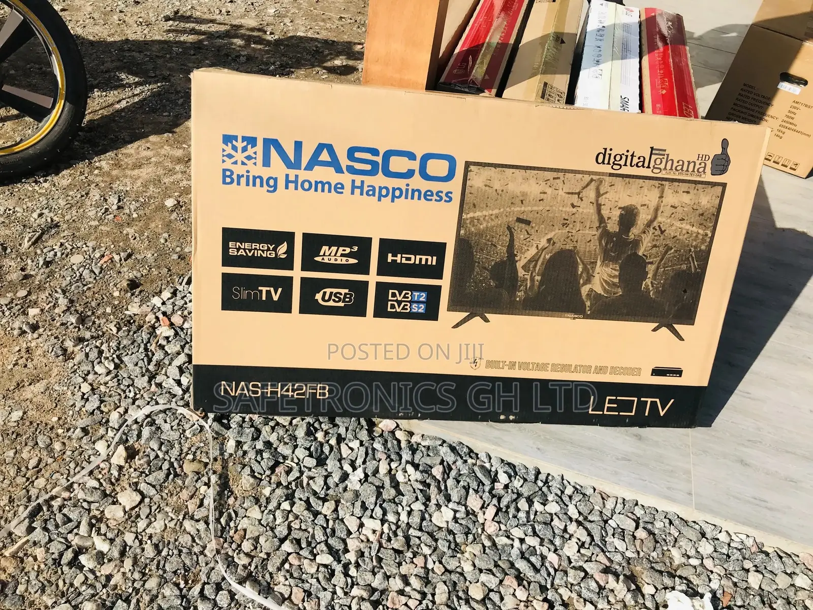 Best Deal Nasco Glossy LED 42 Inches Tv