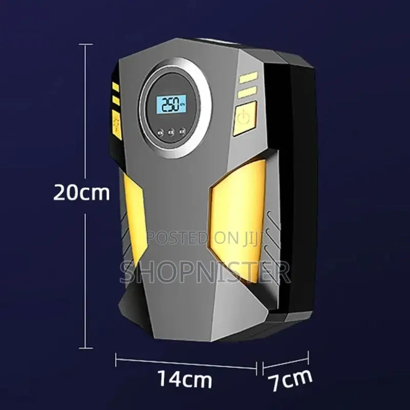 Auto Car Air Pump Digital Inflator Tire Pressure Tester