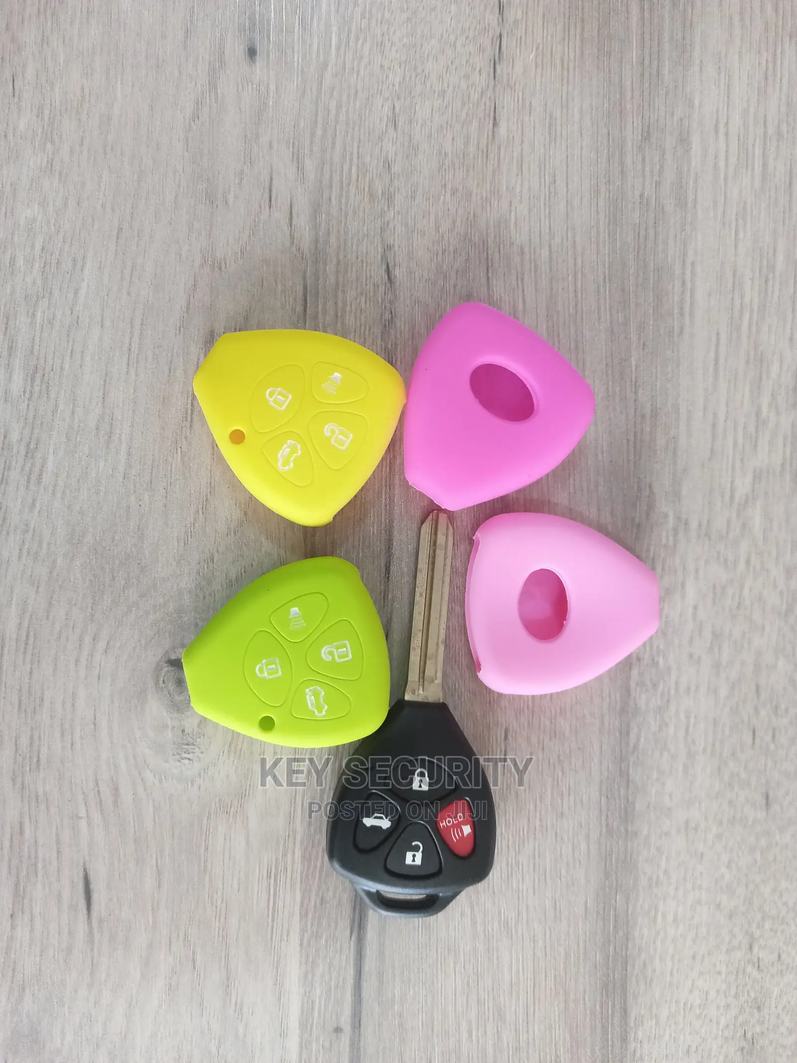 2/3/4 Buttons Silicone Case for Toyota Fortuner Remote Key