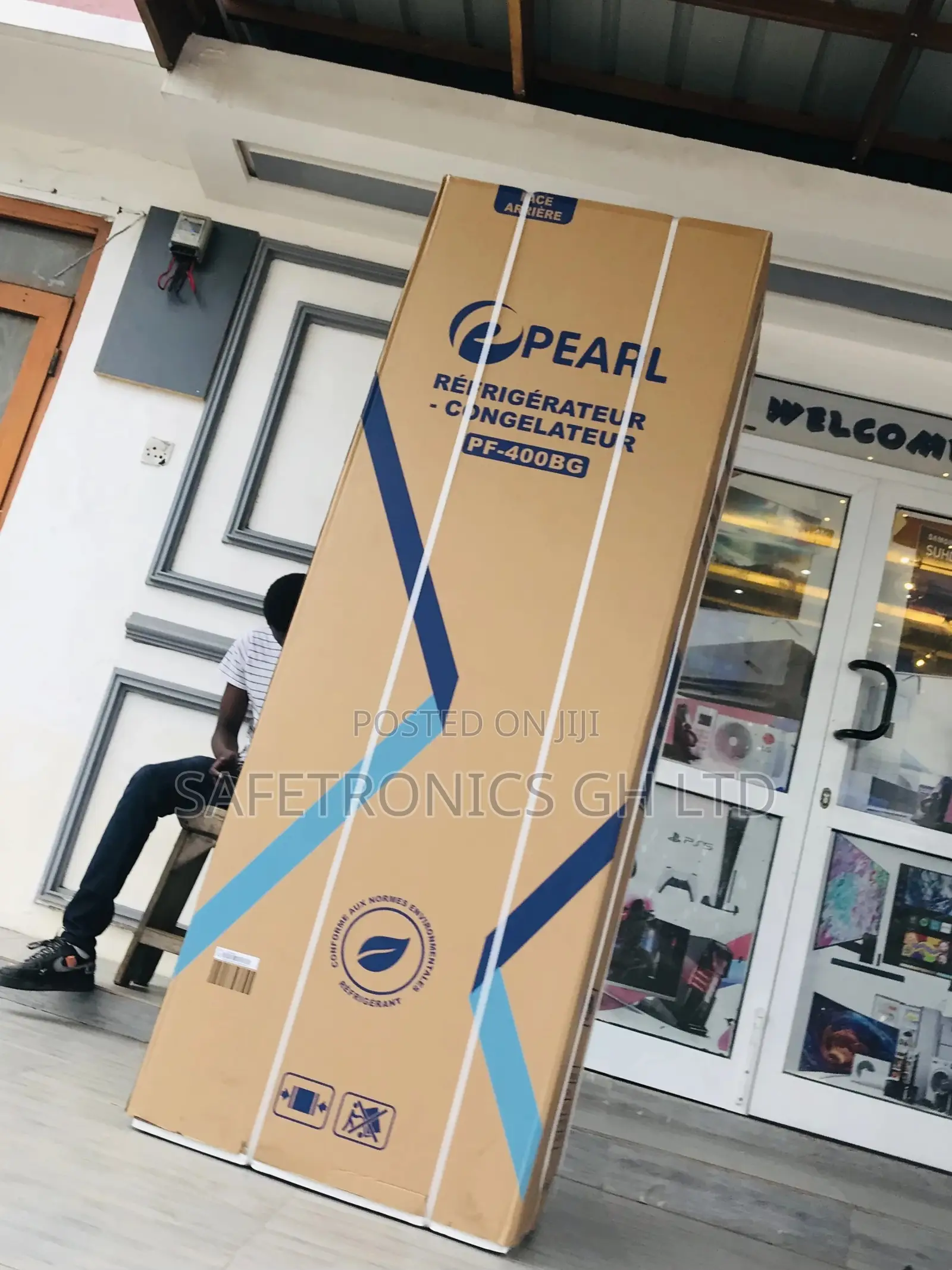 Pf-400bg Pearl Fridhe 309 Liters Bottomfreezer Doubledoor