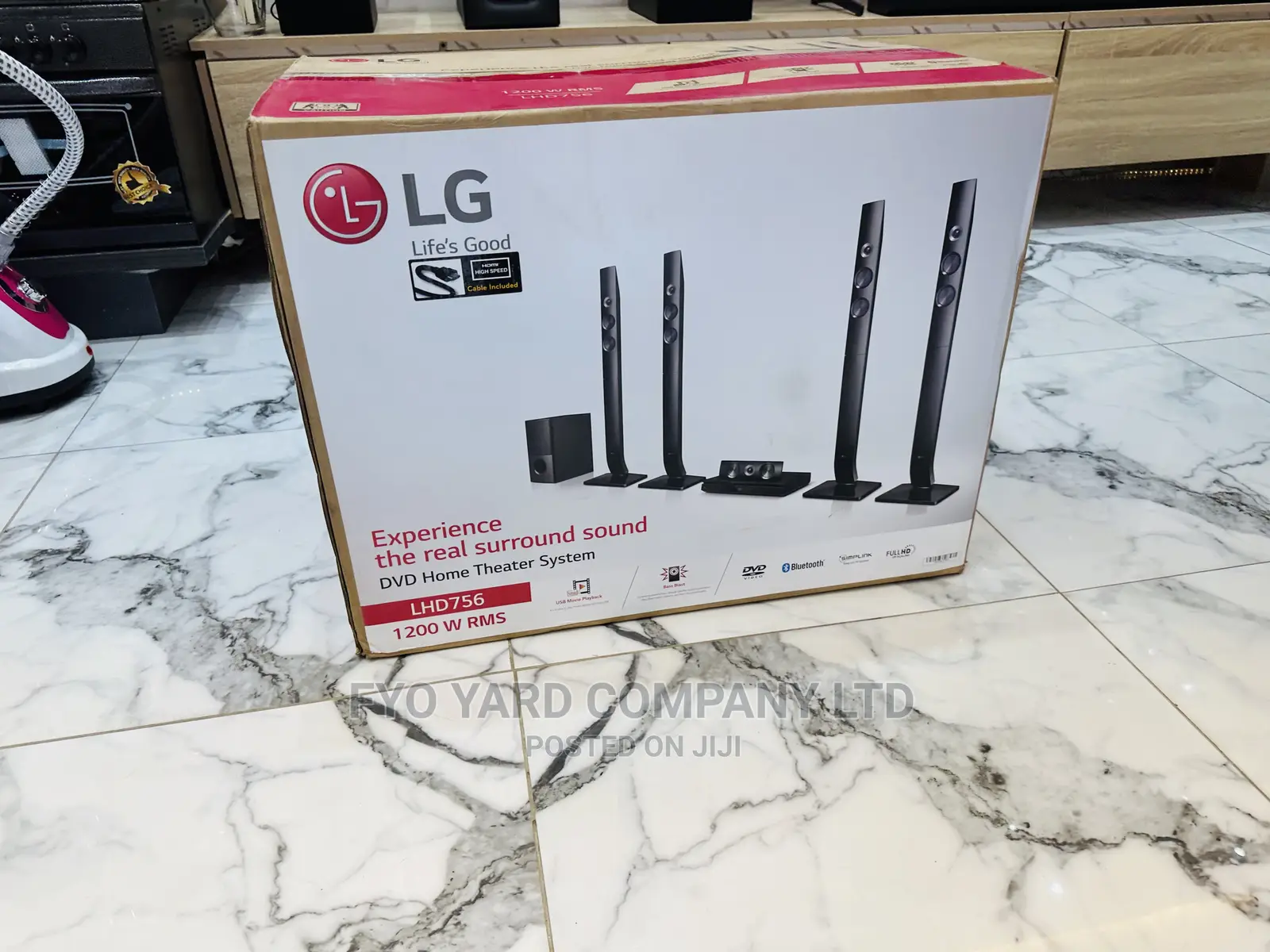 LG Home Theater 5.1ch Surround System (4 Tallboy)1,200W,