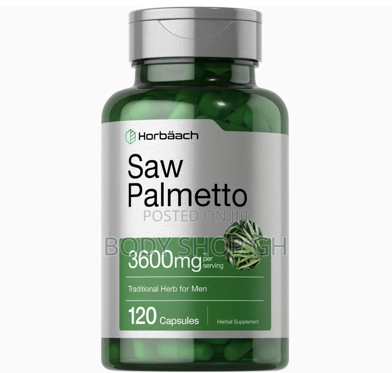 Saw Palmetto Extract - 120 Capsules / Prostate Health