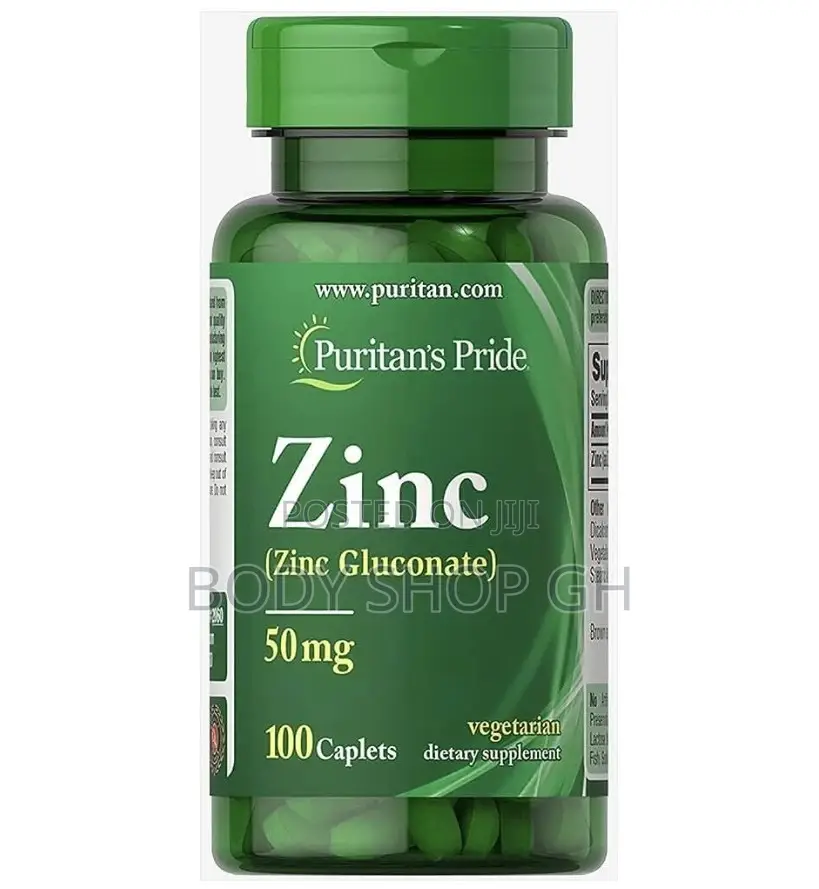 Puritan's Pride Zinc Chelate 50 Mg 100 Tabs