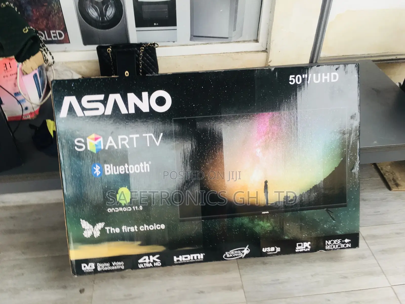Best 50 Inches UHD Glossy Smart Asano LED Tv