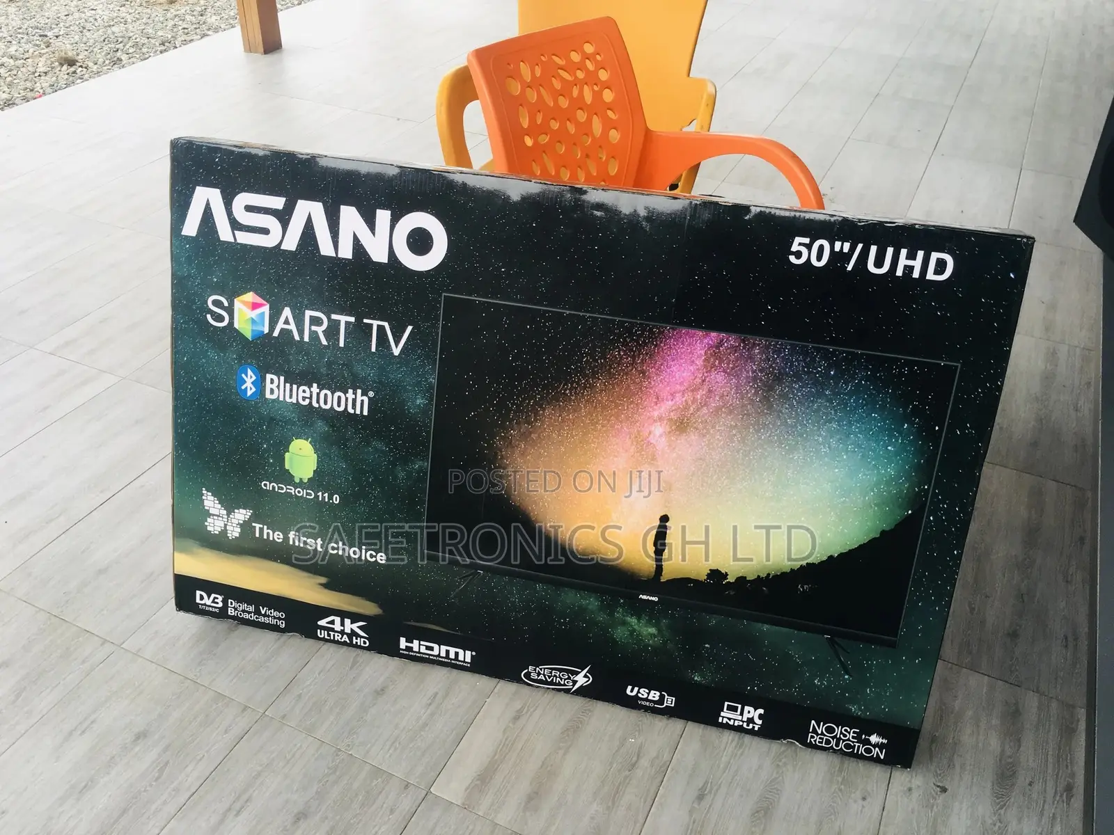 Smart 50 Inches LED Asaon UHD Glossy Tv