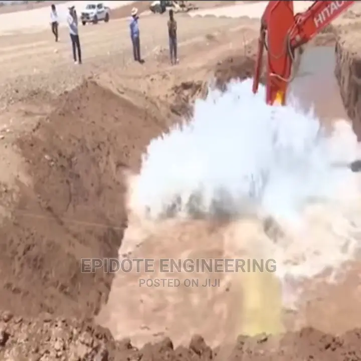 Water Borehole Drilling at Jacobu