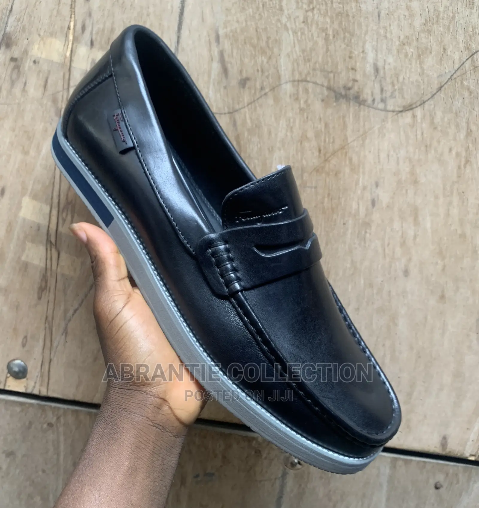 Men’S Casual Black Loafers Shoe