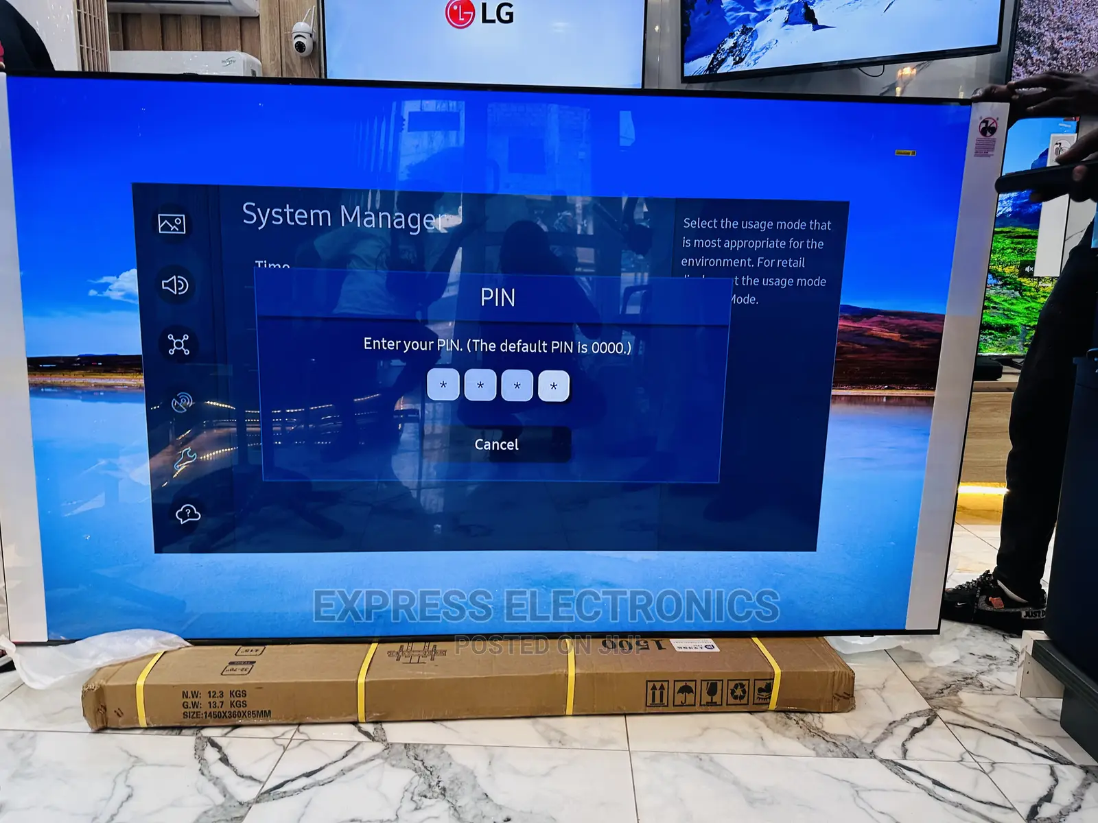 Crispy QLED 85Q60A Samsung UHD Smart Tv 