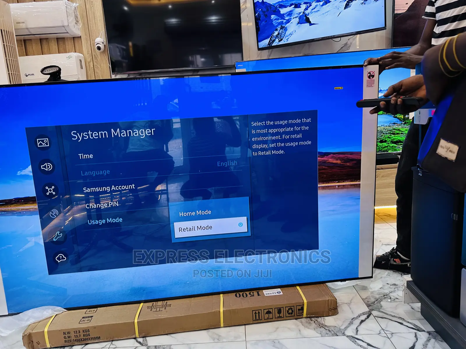 Crispy QLED 85Q60A Samsung UHD Smart Tv 