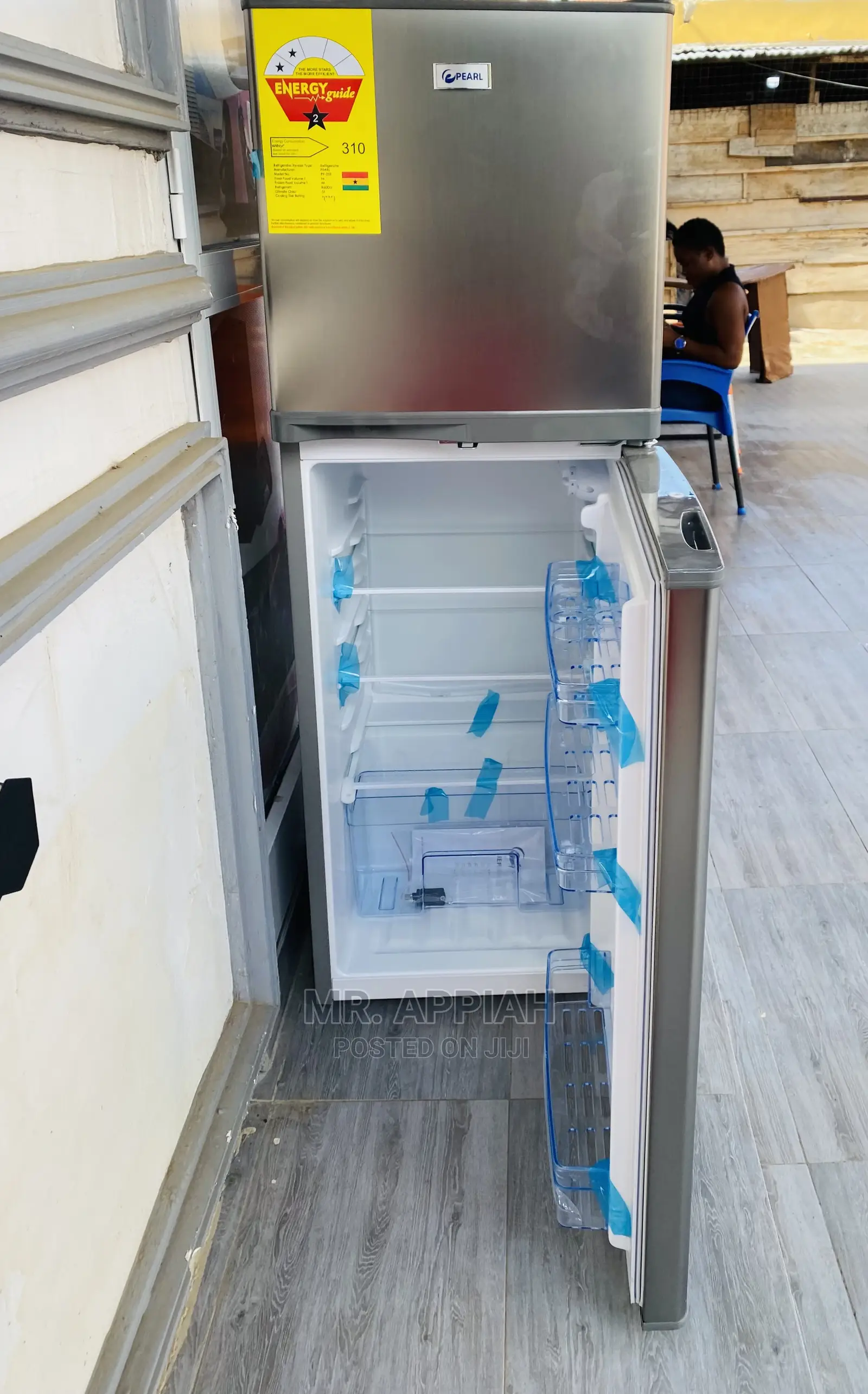 Durable and Affordable Pearl Double Door Refrigerator(17T).