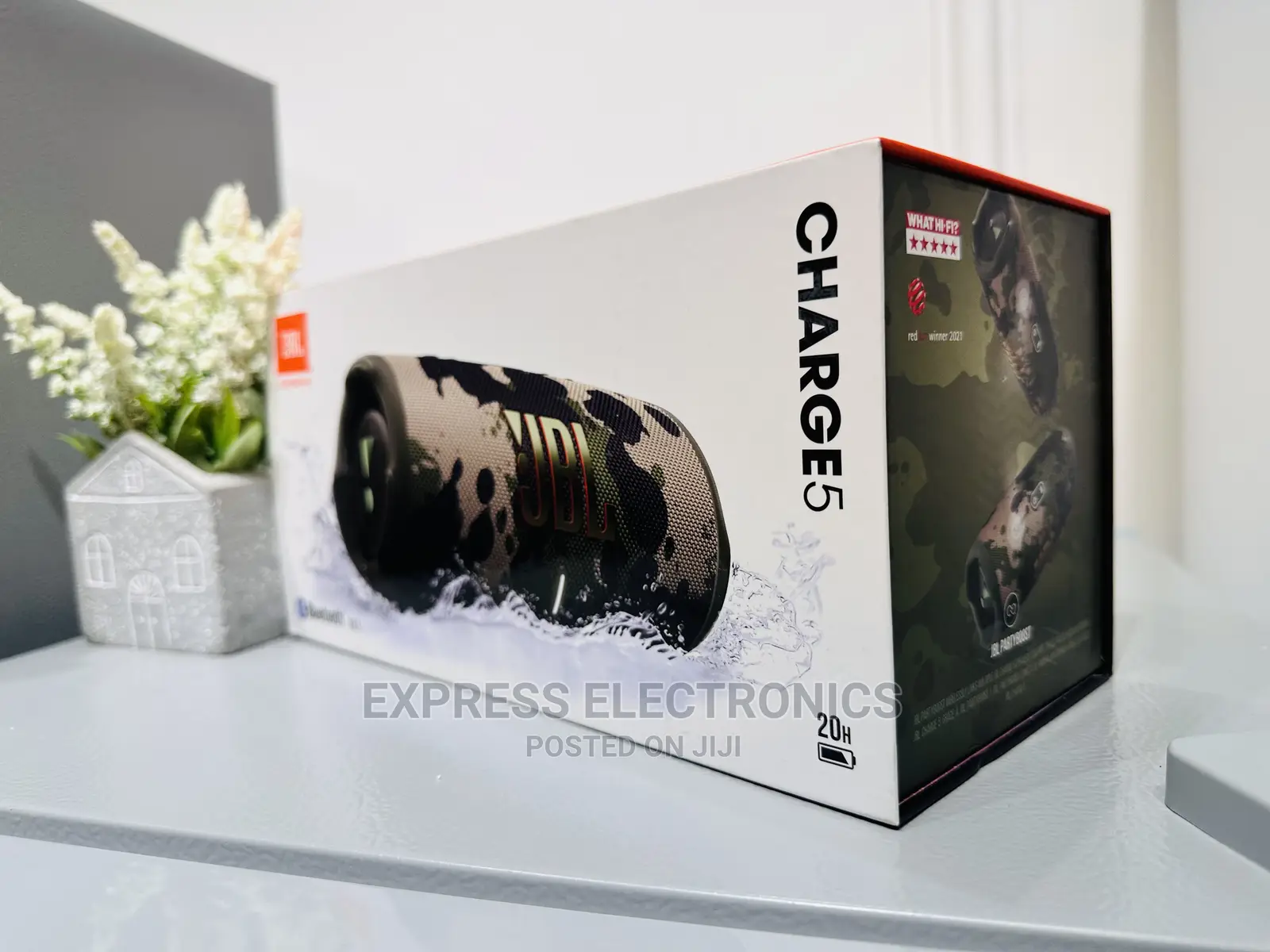 Bold JBL Original Pro Sound Charge 5 Bluetooth Speaker
