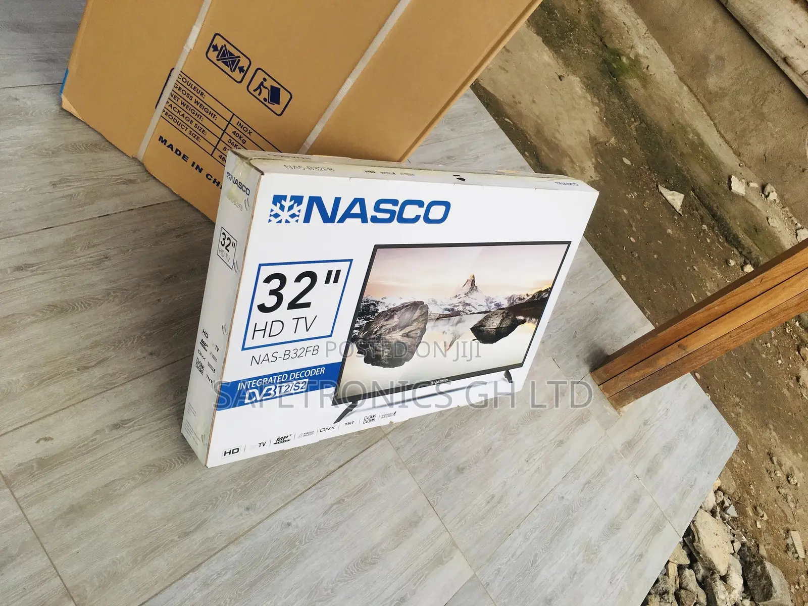 32 Inches Glossy Affordable Nasco LED Tv