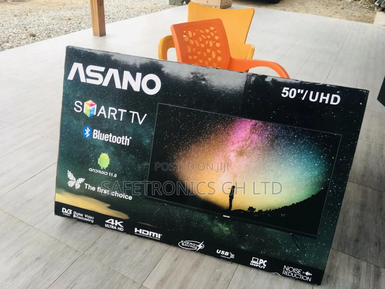 Asano 50 Inches Glossy Original New LED Tv