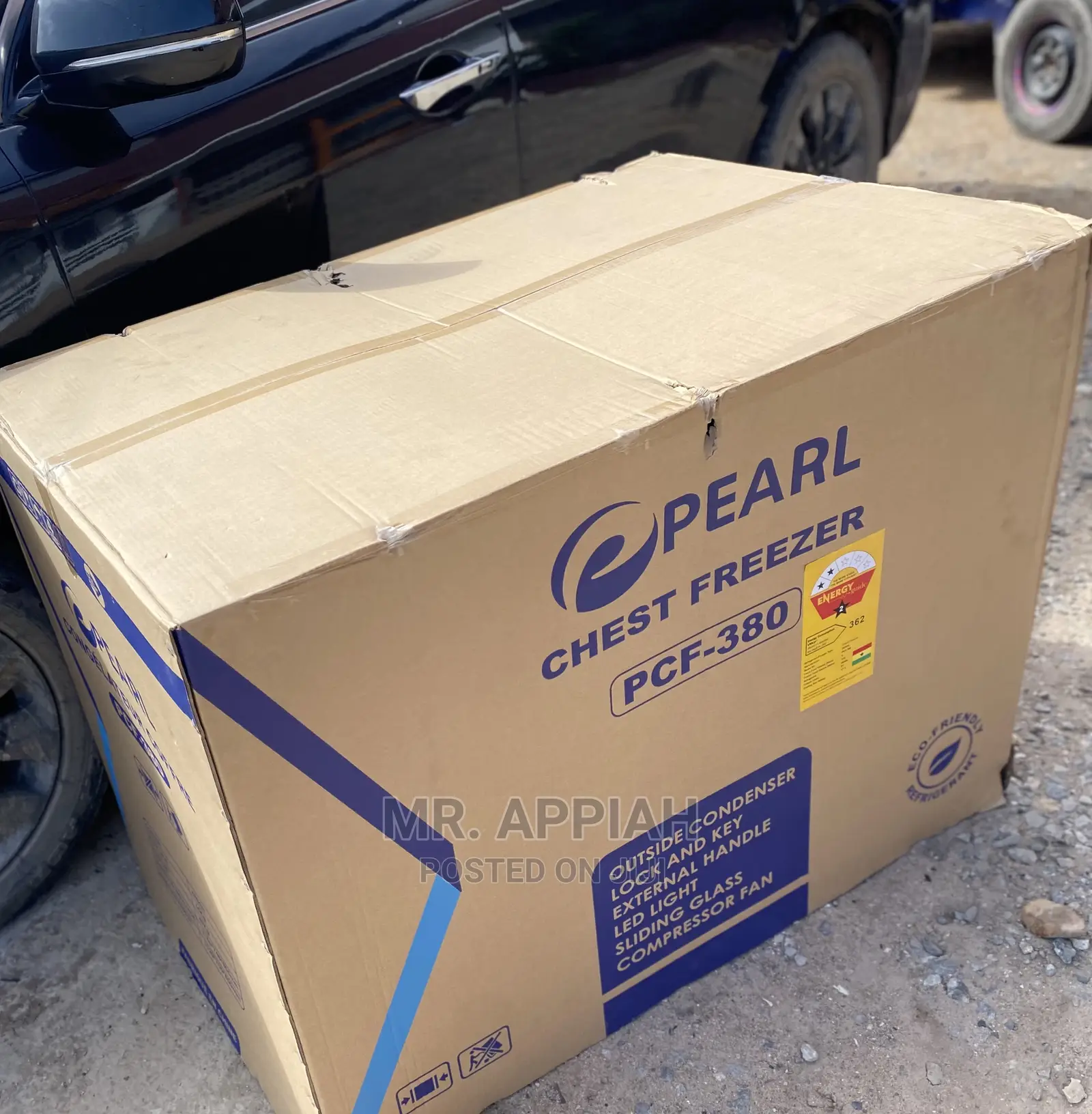 Durable and Affordable Pearl PCF-380 Chest Freezer 