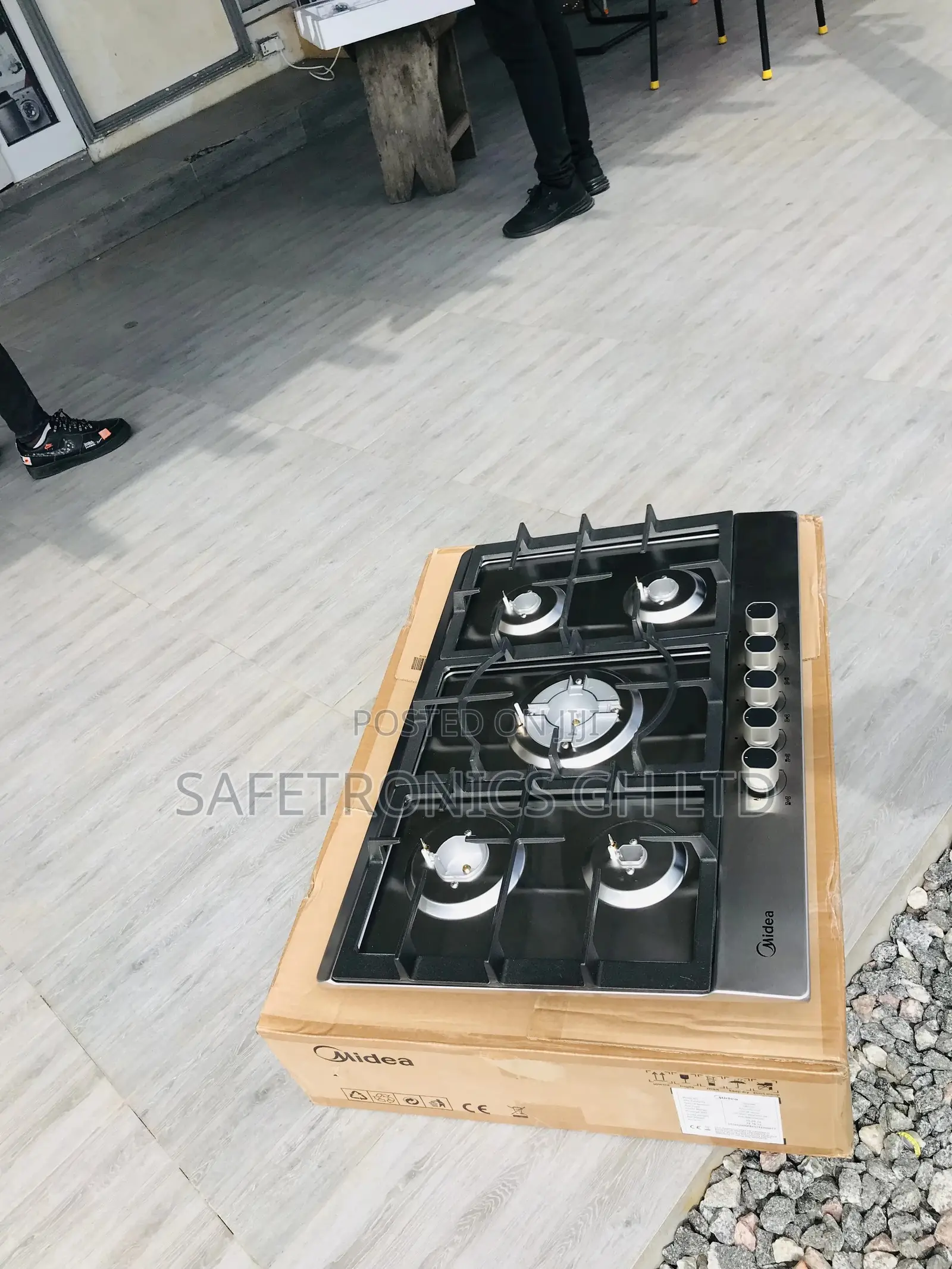 Genuine 5 Hobs Burner Gas Cooker Midea