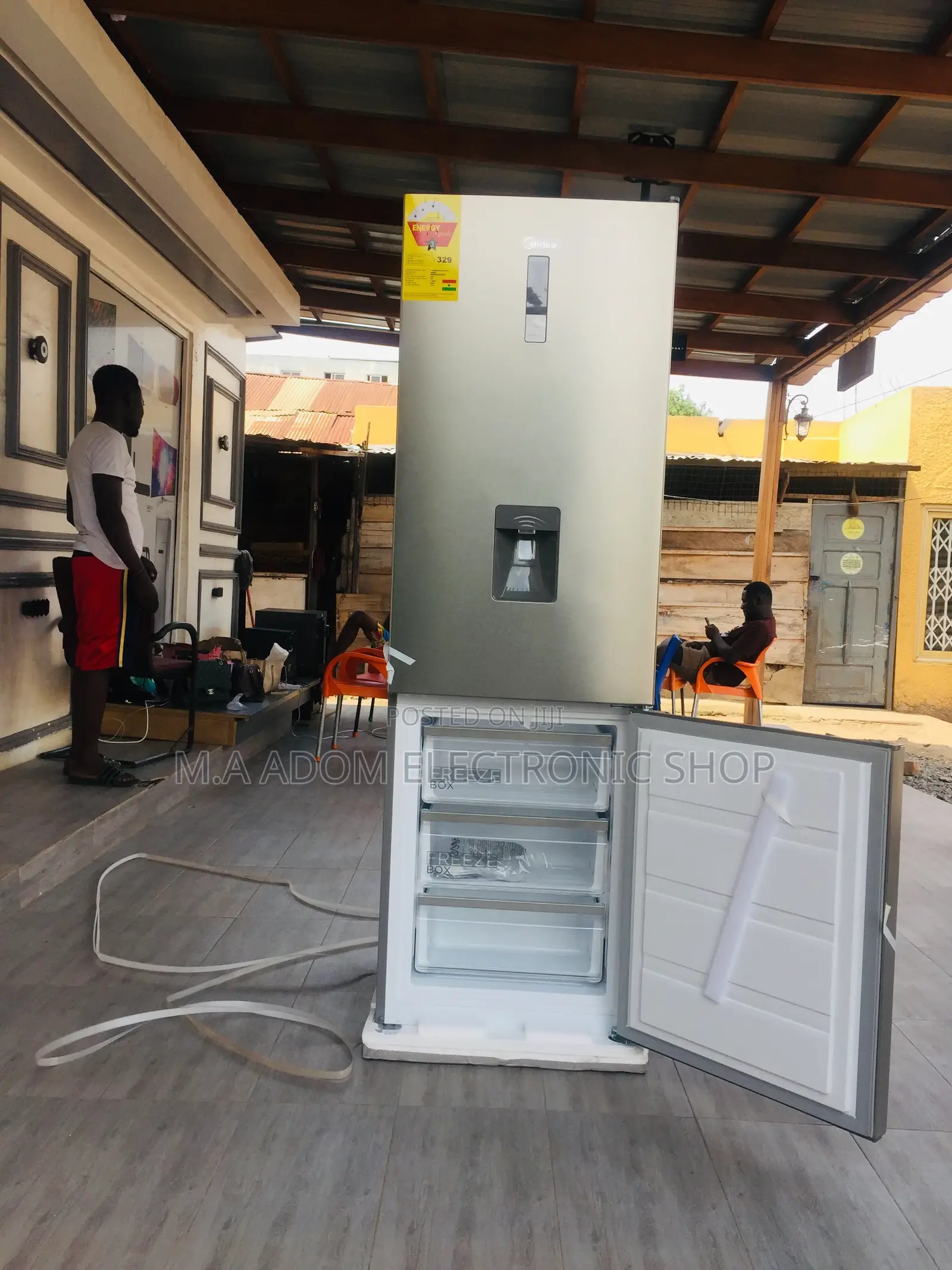 Affordable Midea 170ltr Bottom Freezer Mdrb242fgf42