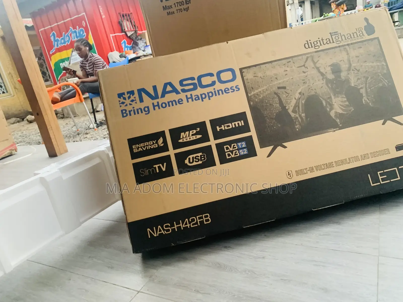 Buy Nasco 42′′ FHD LED Satellite TV [Nas-H42fb]