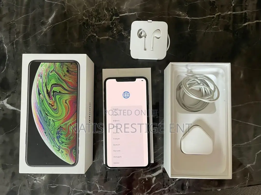 New Apple iPhone XS 256 GB Black