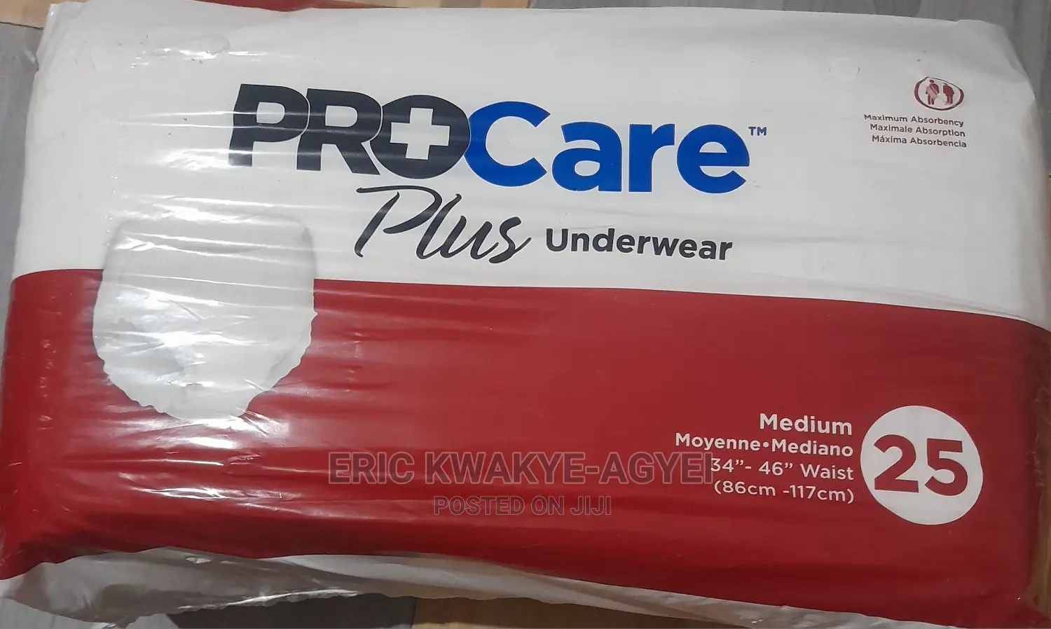 First Quality
Procare Plus Absorbent Underwear Med 25