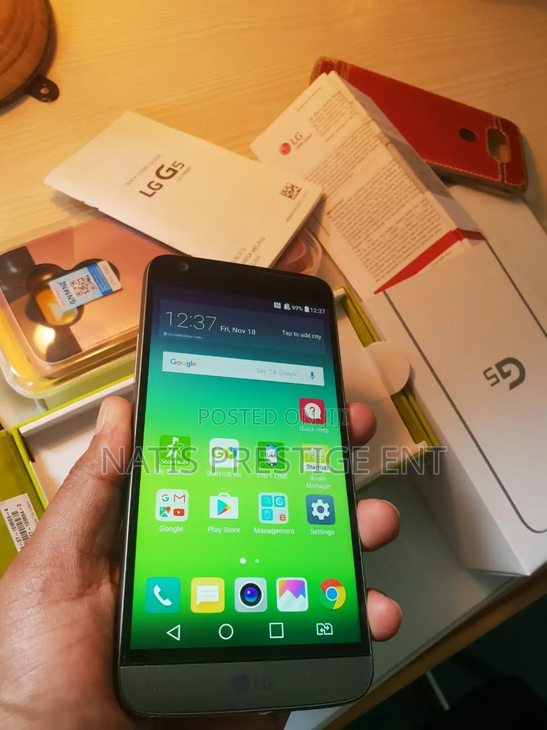 New LG G5 32 GB Black