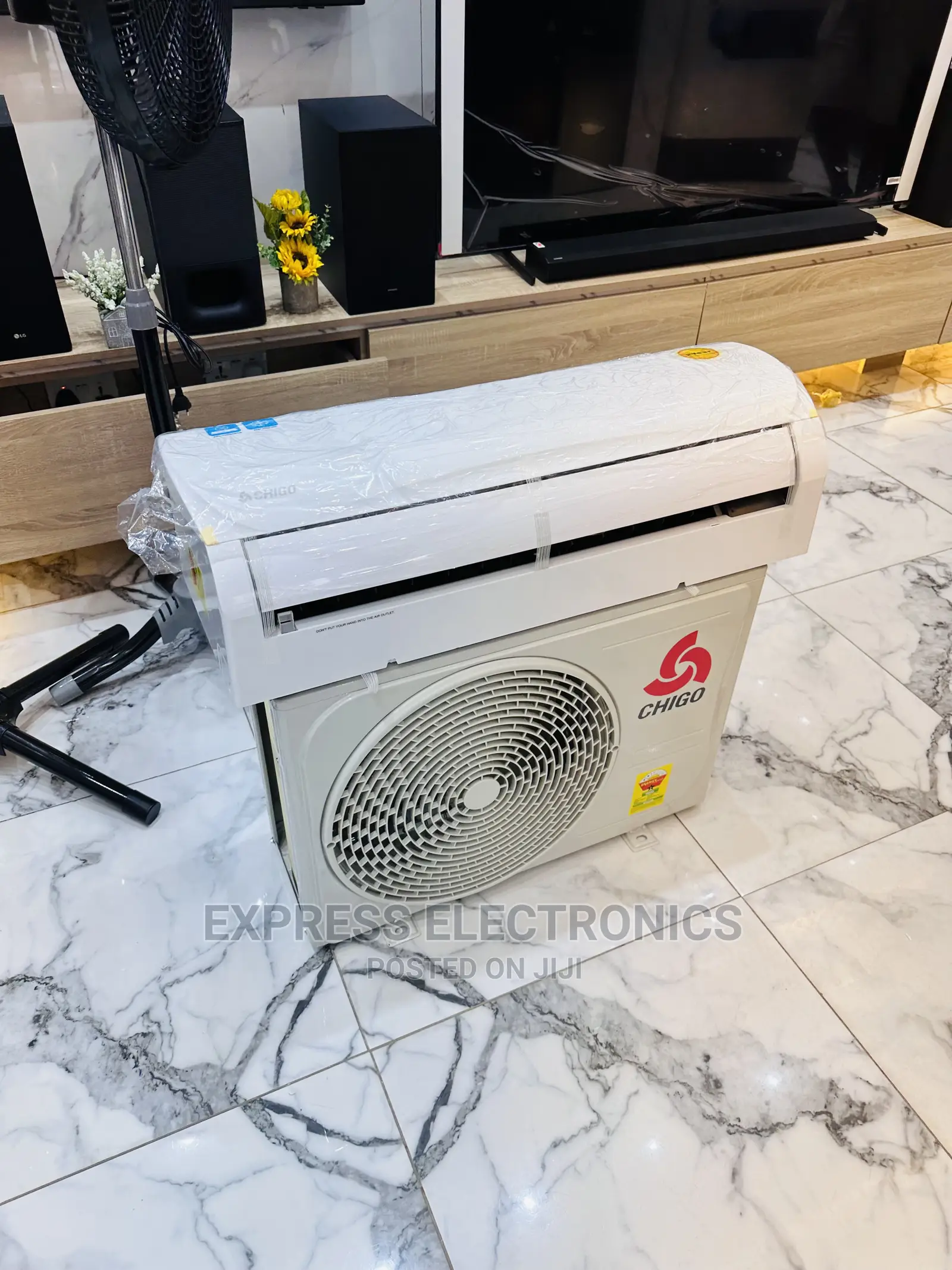 Experience Good  Airflow Split R410 Gas 3.0hp AC Chigo