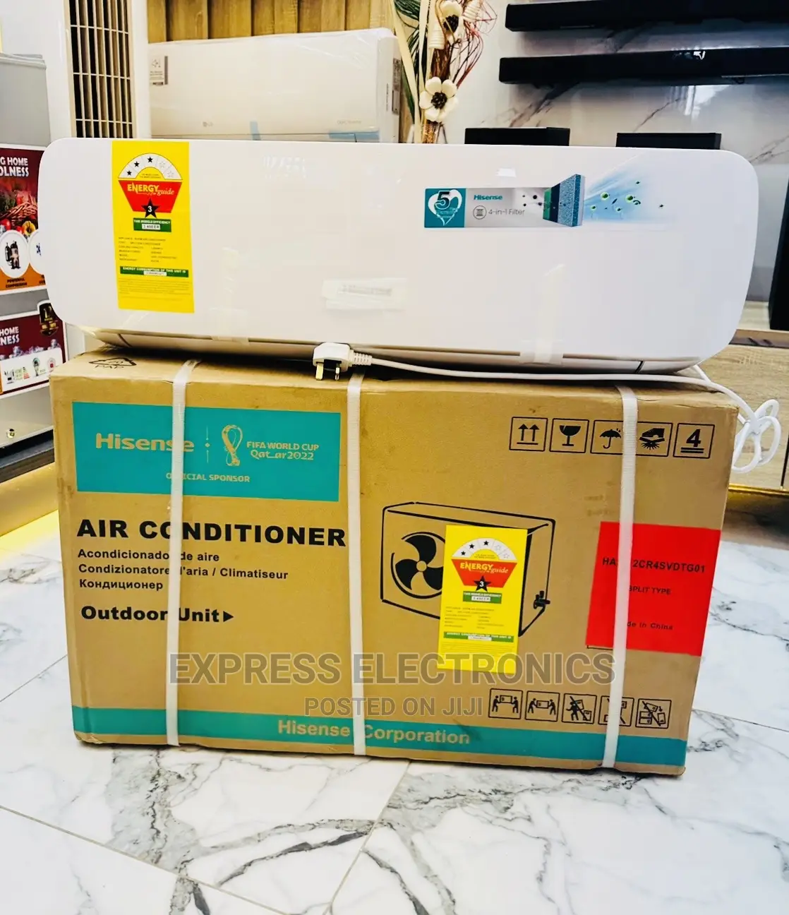 Hisense Split R410 Gas 2.0hp Experience Cool  Air Fresh