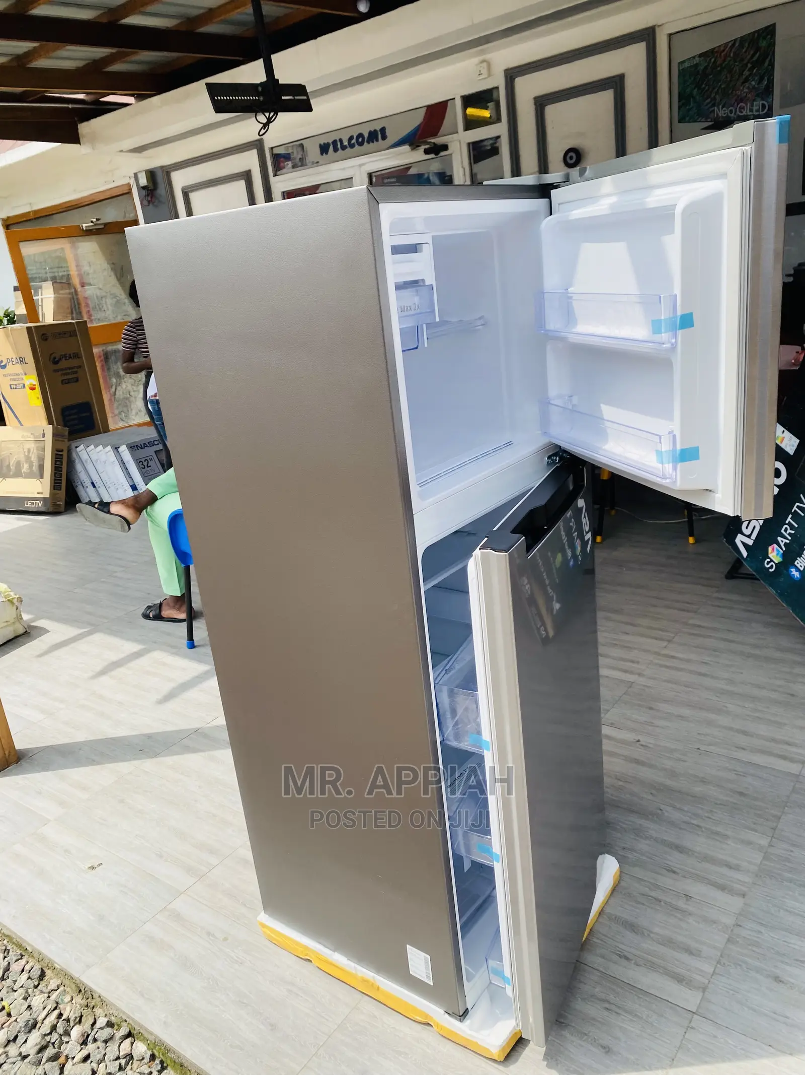 Linear Cooling Rt26 Digital Inverter Refrigerator(Gray) 