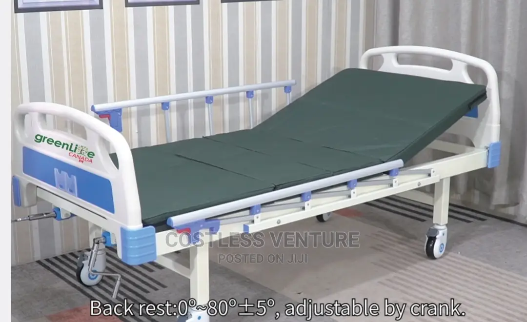Ingot 2 Crank Hospital Bed With Mattress
