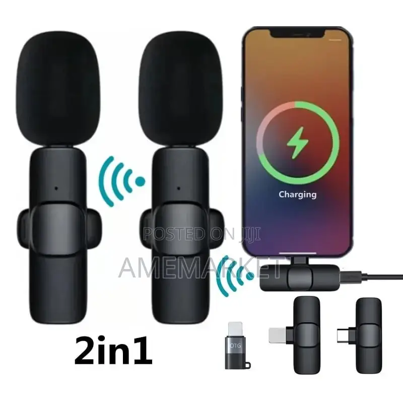 Wireless Microphone for Android Type-C and iPhone