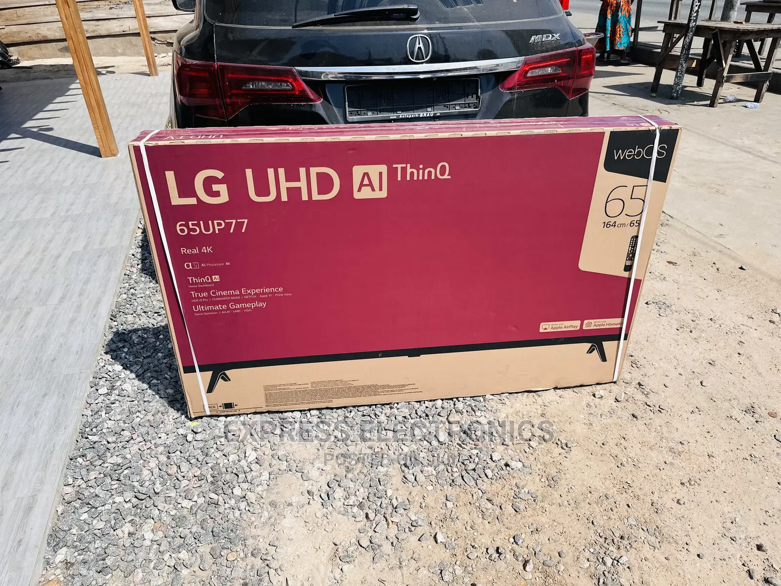 Recognize New Lg UHD Smart 65”Up77 Tv
