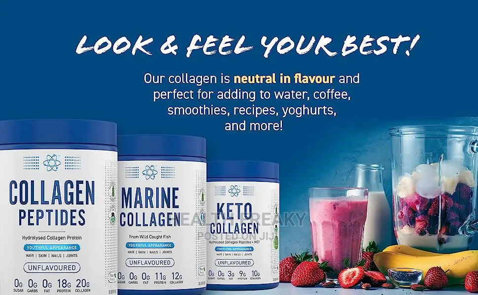 Collagen Protein Peptides Anti Aging Skin Hair Nails