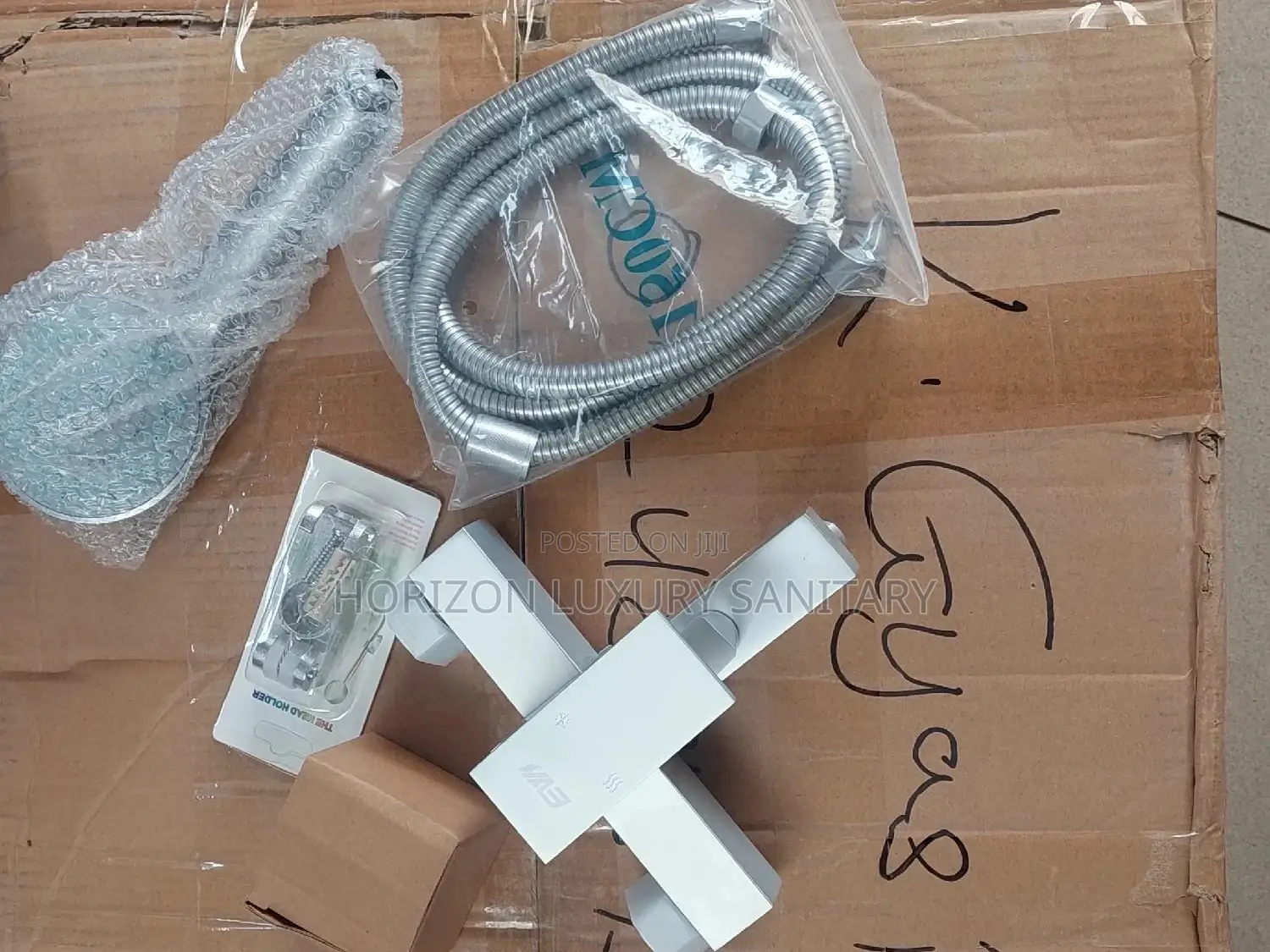 Wall Mounted Bathtub Shower Mixer(Telephone Shower)