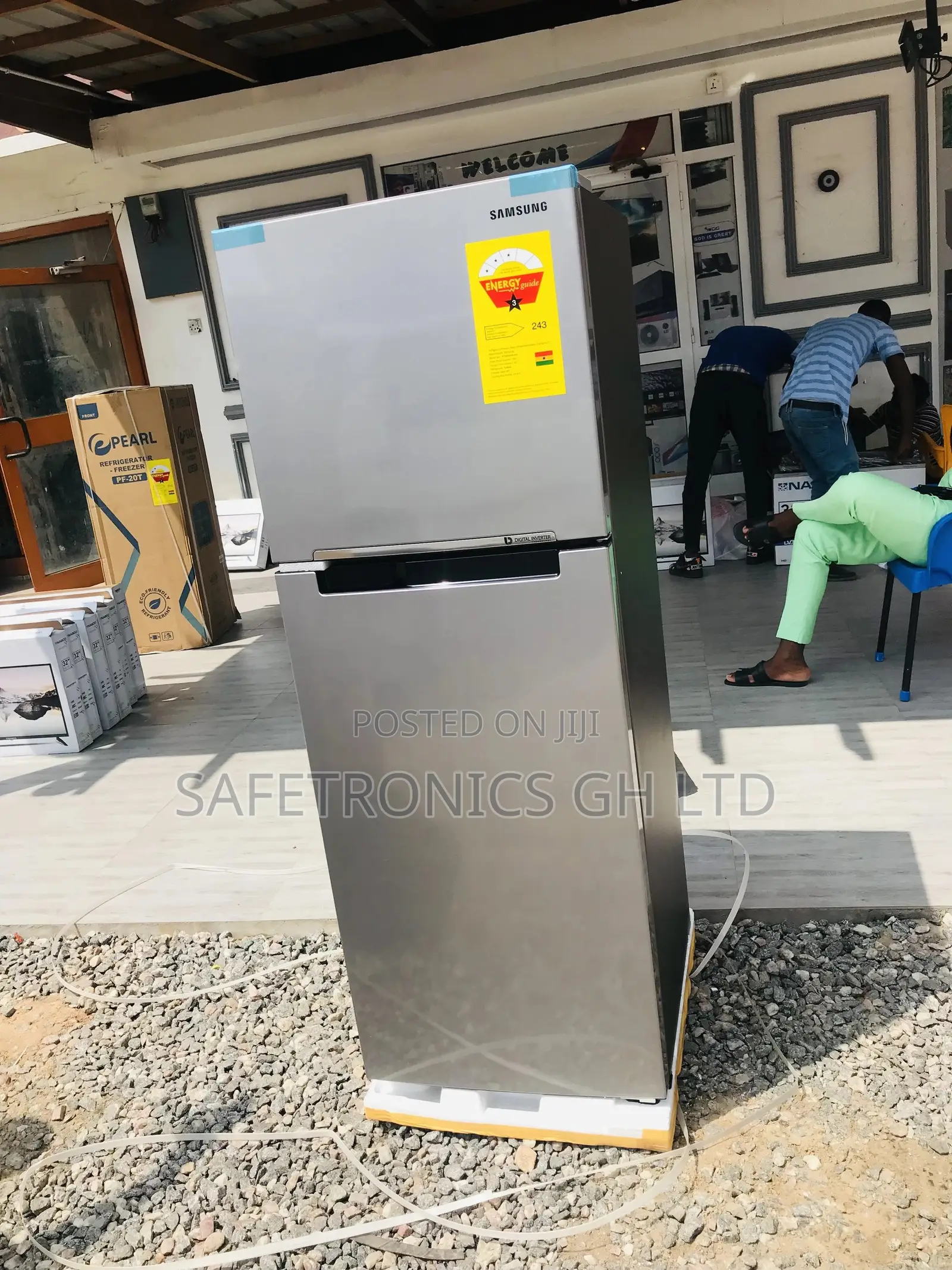 Elegant Art-31 Doubledoor Topfreezer Samsung Fridge