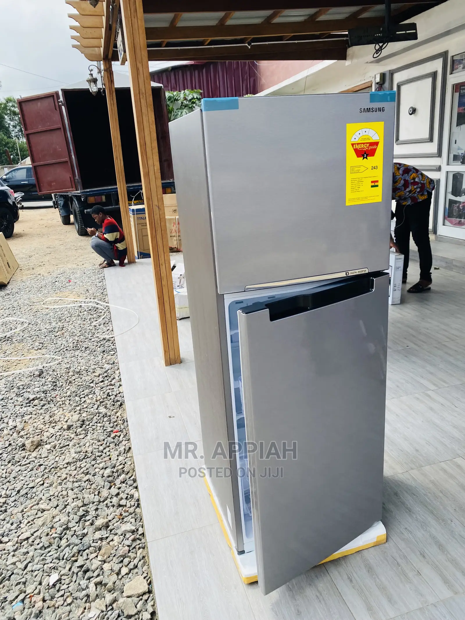 Dir Rt 28 Samsung(Silver)Digital Inverter 2 Door Fridge